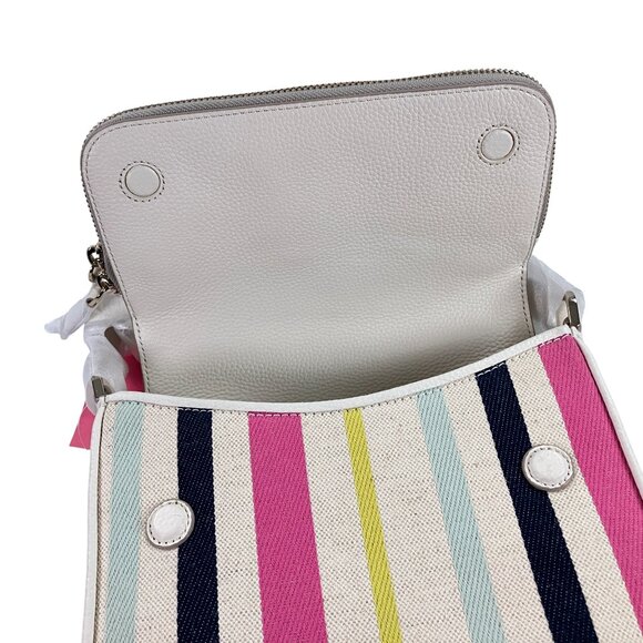 Kate spade Run Around Breezy Stripe Crossbody Bag NEW - Picture 4 of 9